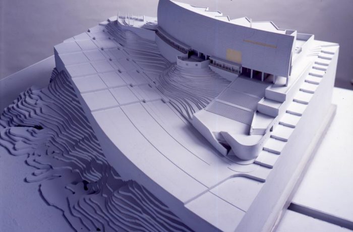 3階磯崎新建築展示室